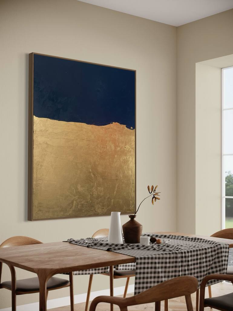 Original Abstract Painting by George Hall