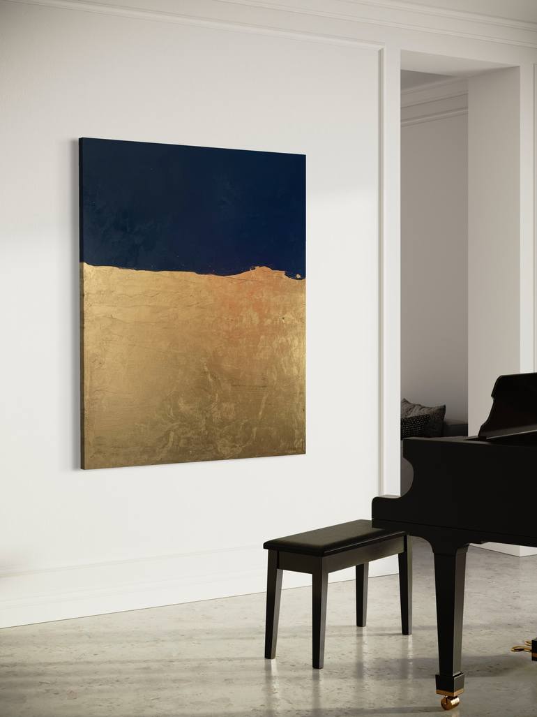 Original Abstract Painting by George Hall