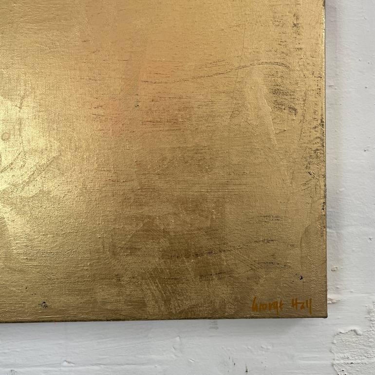 Original Abstract Painting by George Hall