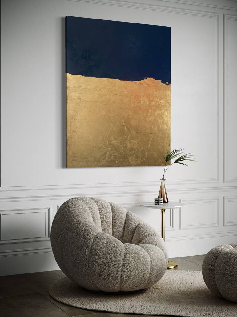 Original Abstract Painting by George Hall