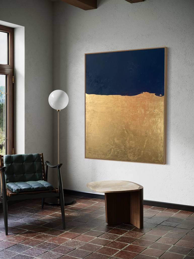 Original Abstract Painting by George Hall