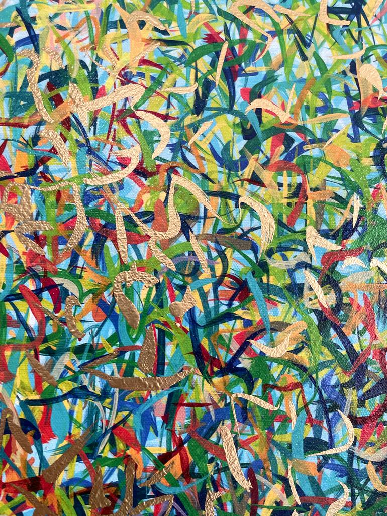 Original Impressionism Abstract Mixed Media by George Hall