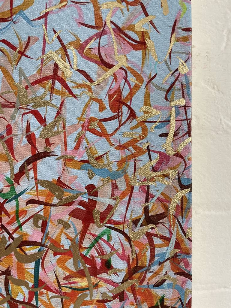 Original Impressionism Abstract Mixed Media by George Hall