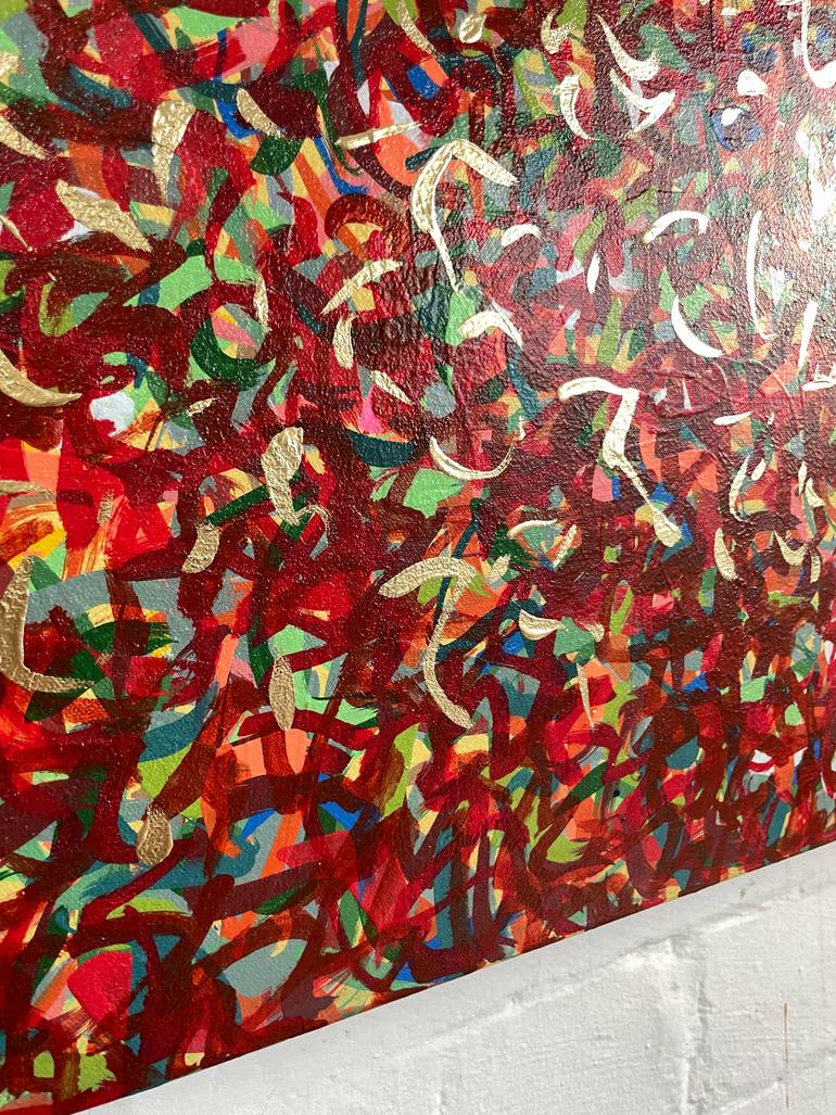 Original Abstract Painting by George Hall