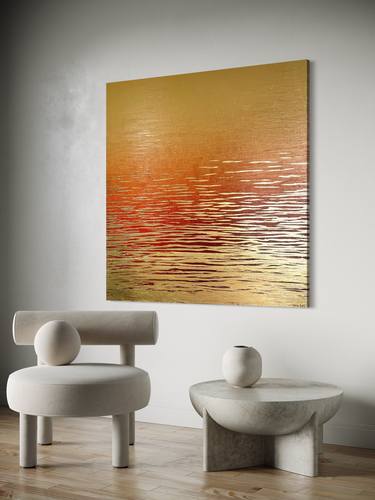 Original Minimalism Abstract Mixed Media by George Hall