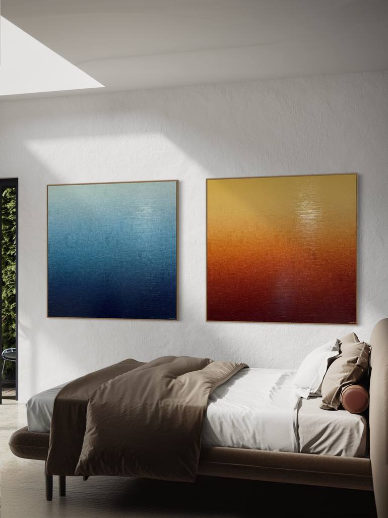 Original Minimalism Abstract Mixed Media by George Hall