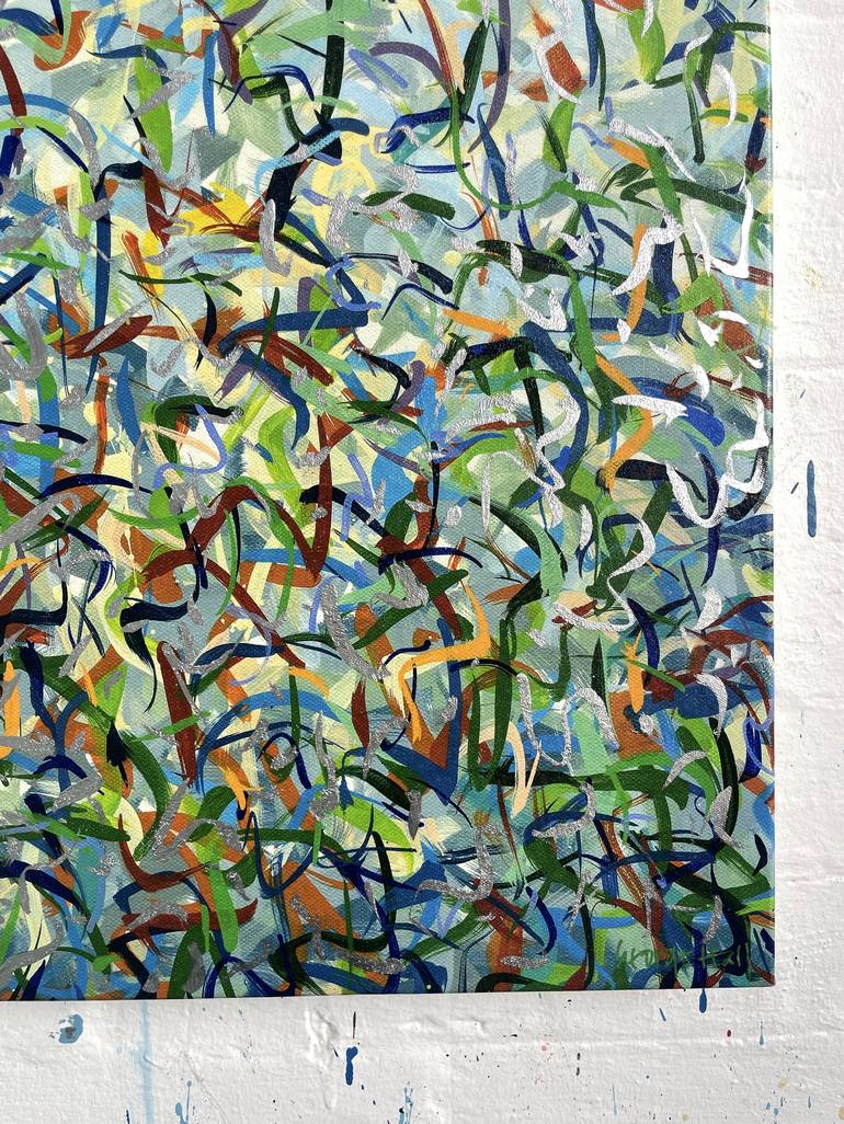 Original Impressionism Abstract Mixed Media by George Hall