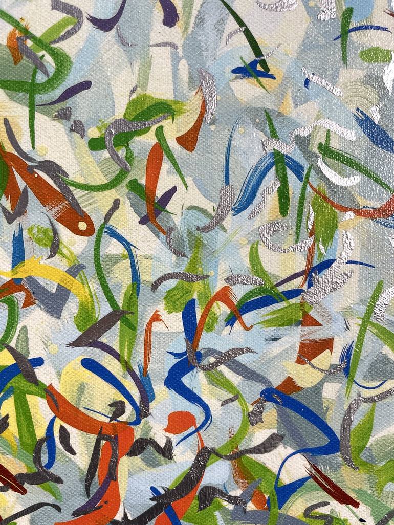 Original Impressionism Abstract Mixed Media by George Hall