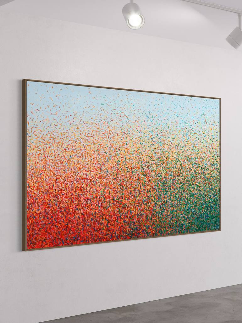 Original Abstract Painting by George Hall