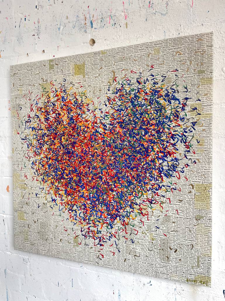Original Impressionism Abstract Mixed Media by George Hall