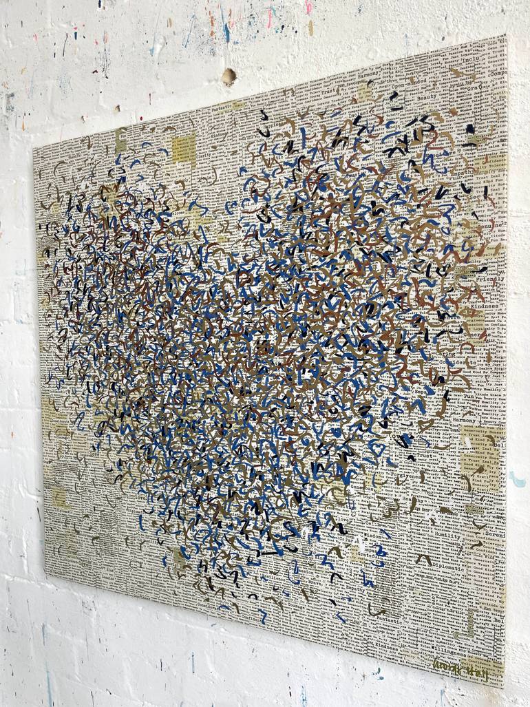 Original Impressionism Abstract Mixed Media by George Hall