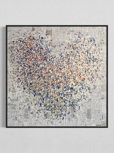 Original Impressionism Abstract Mixed Media by George Hall