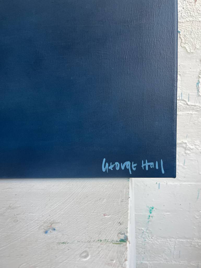 Original Abstract Expressionism Abstract Painting by George Hall