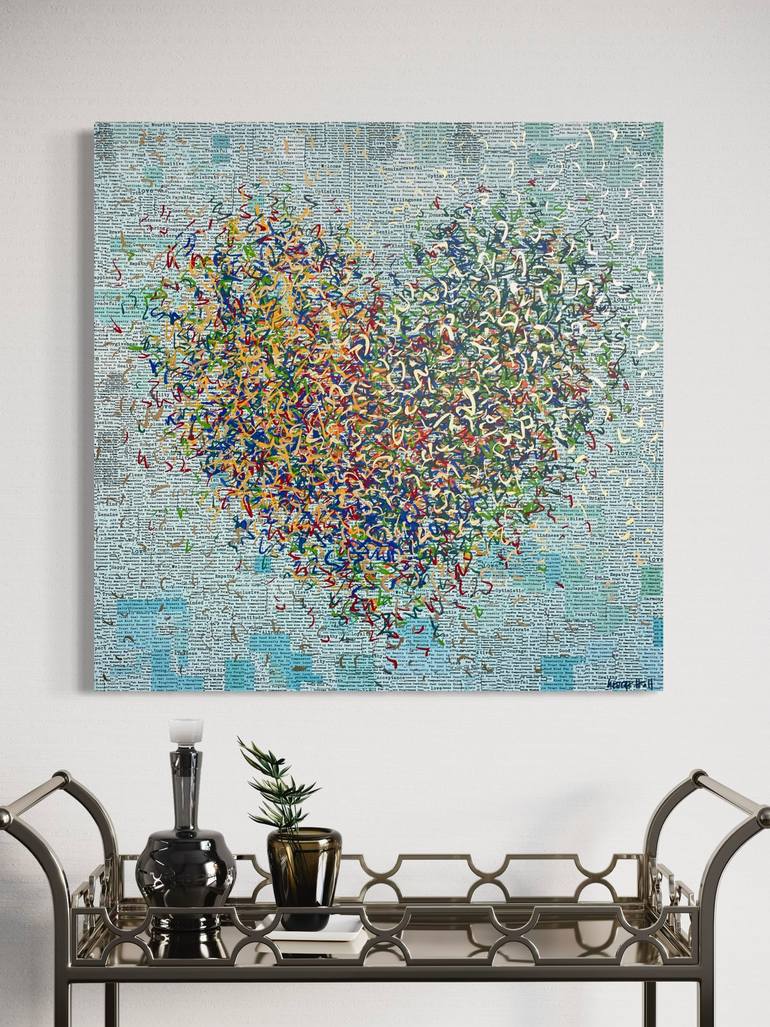 Original Impressionism Abstract Mixed Media by George Hall