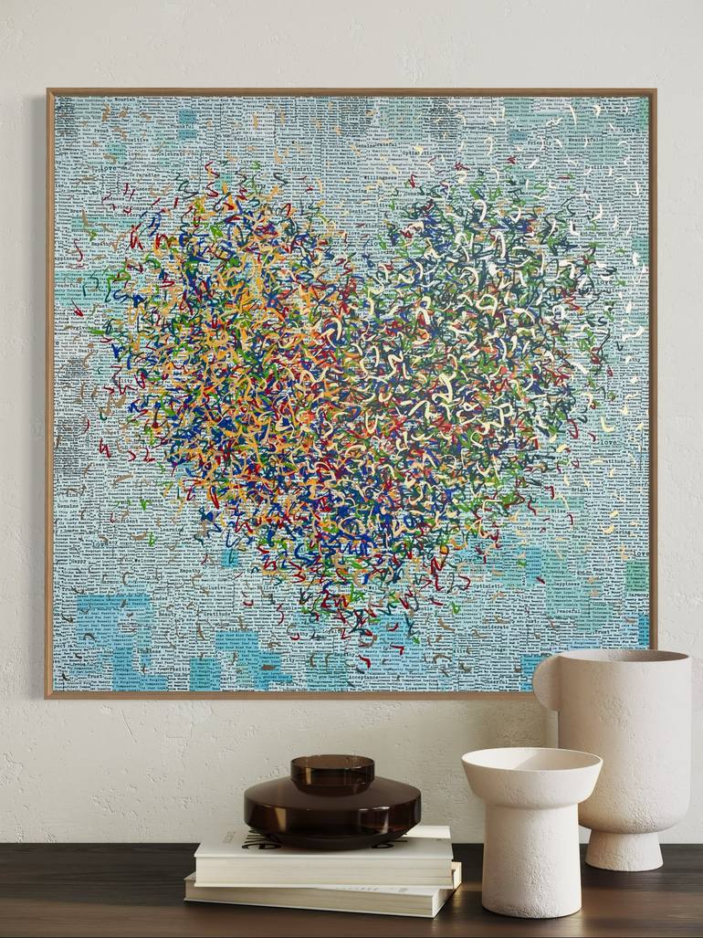 Original Impressionism Abstract Mixed Media by George Hall