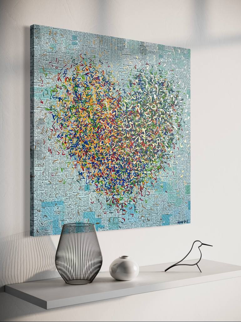 Original Impressionism Abstract Mixed Media by George Hall