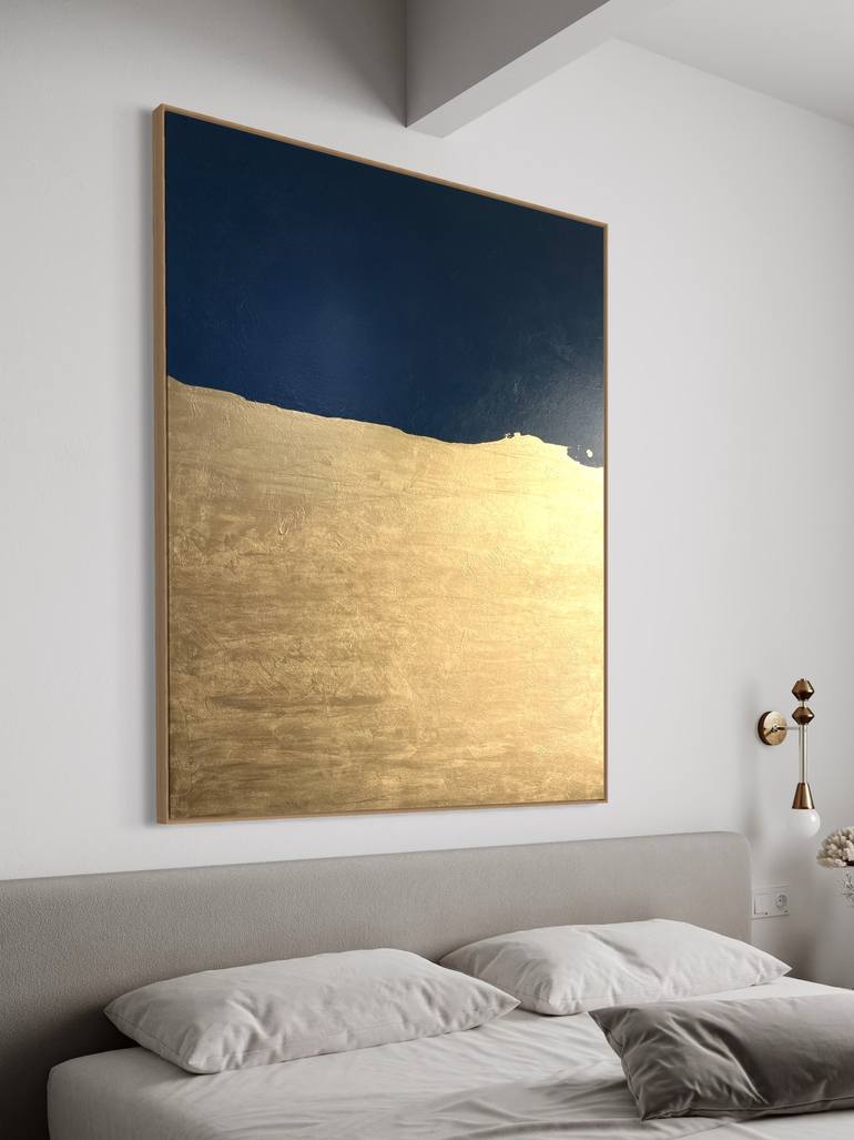 Original Abstract Painting by George Hall