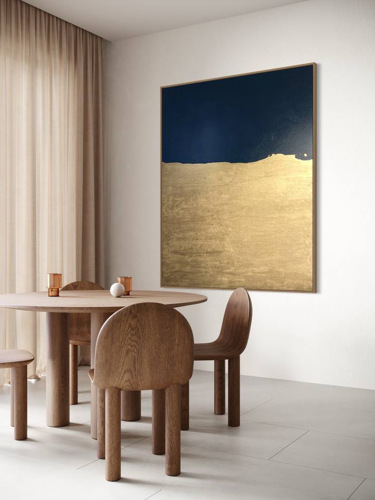 Original Abstract Painting by George Hall