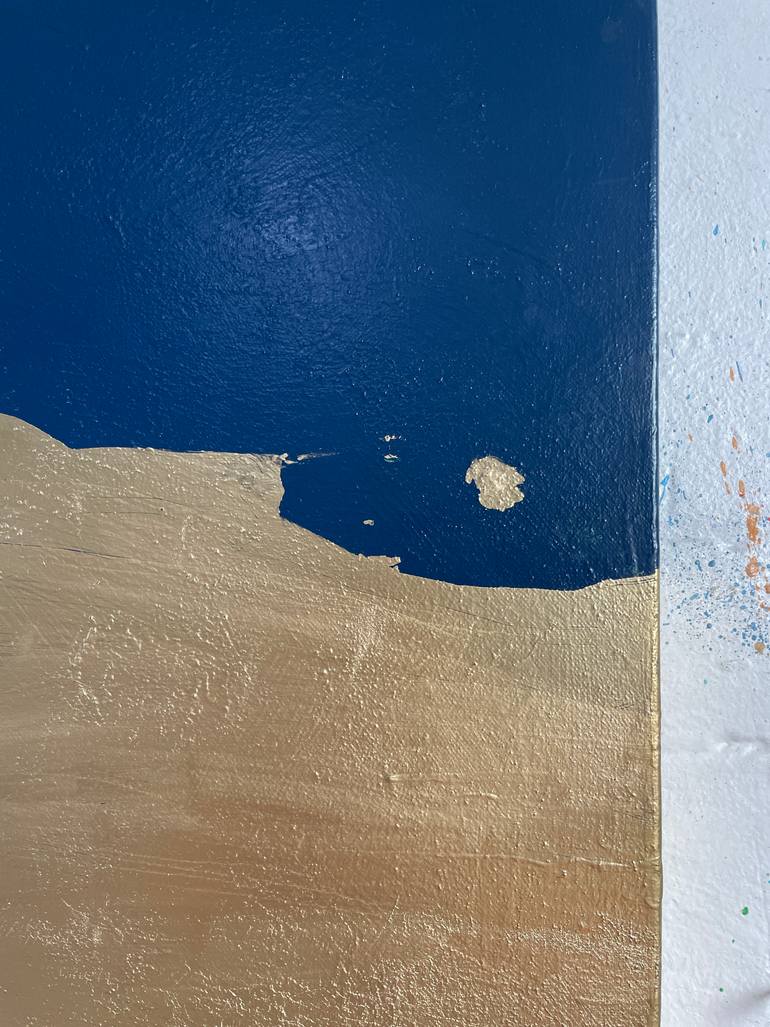 Original Abstract Painting by George Hall