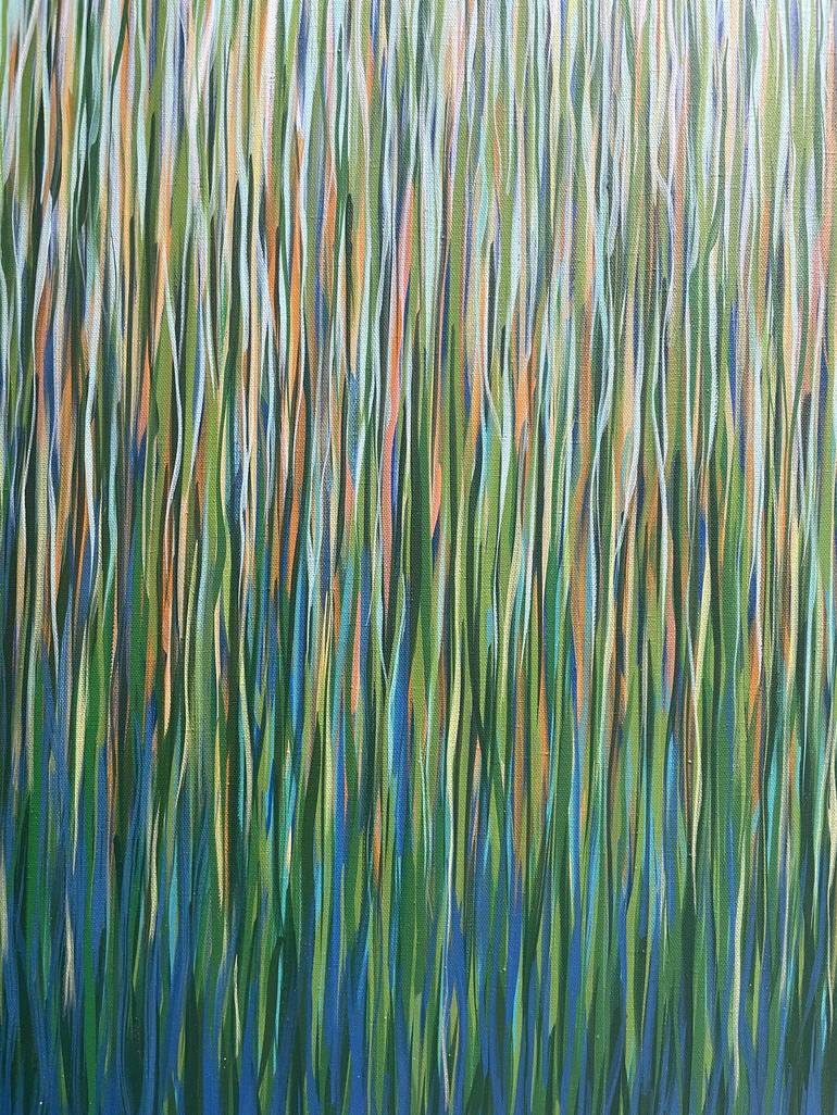 Original Abstract Painting by George Hall