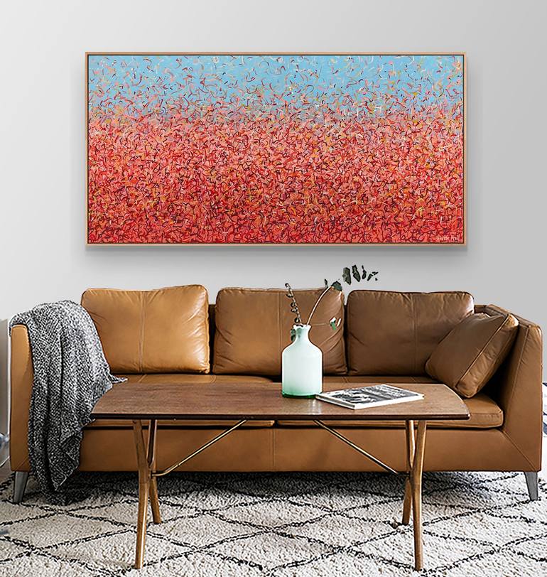 Original Abstract Painting by George Hall