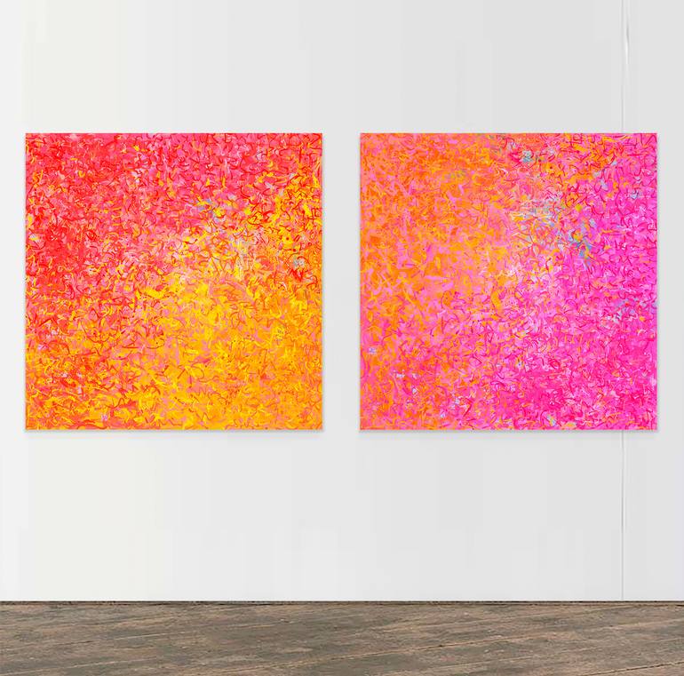 Original Expressionism Abstract Mixed Media by George Hall