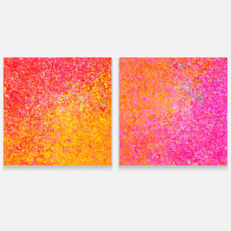 Original Expressionism Abstract Mixed Media by George Hall