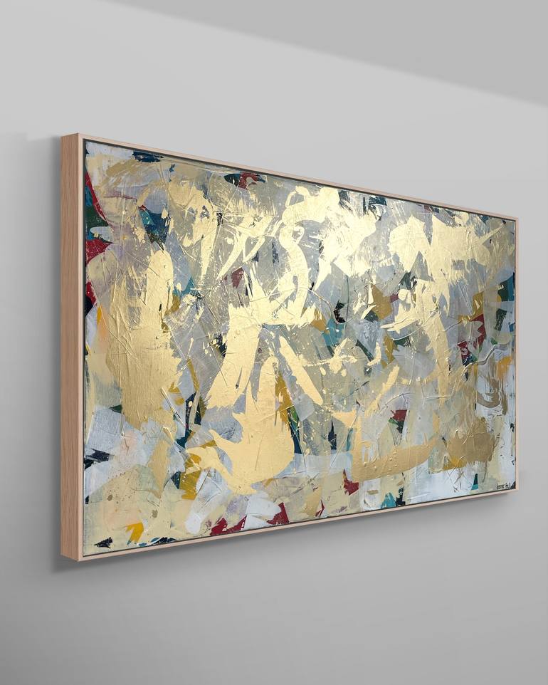 Original Abstract Painting by George Hall