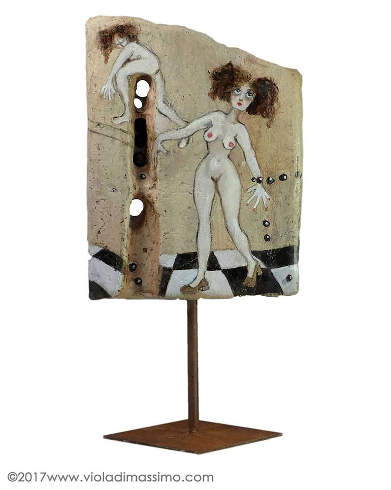 Original Figurative Women Sculpture by Viola Di Massimo