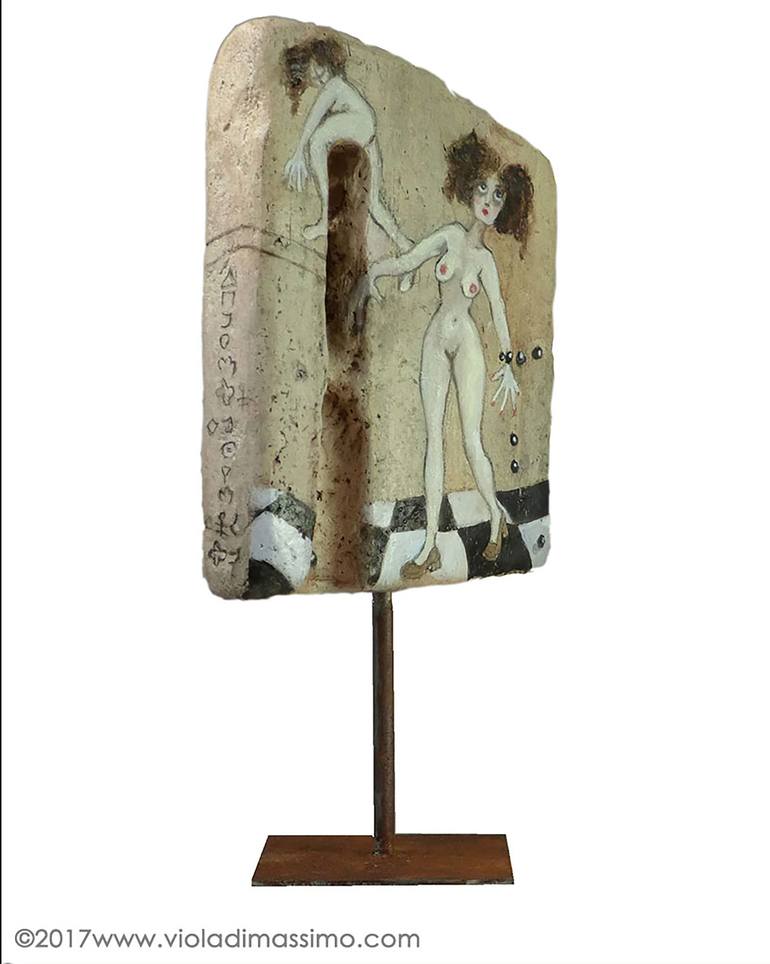Original Figurative Women Sculpture by viola di massimo