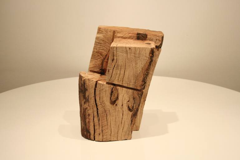 Original Cubism Abstract Sculpture by Samuel B
