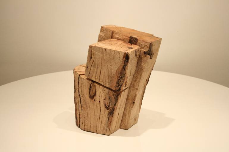 Original Cubism Abstract Sculpture by Samuel B