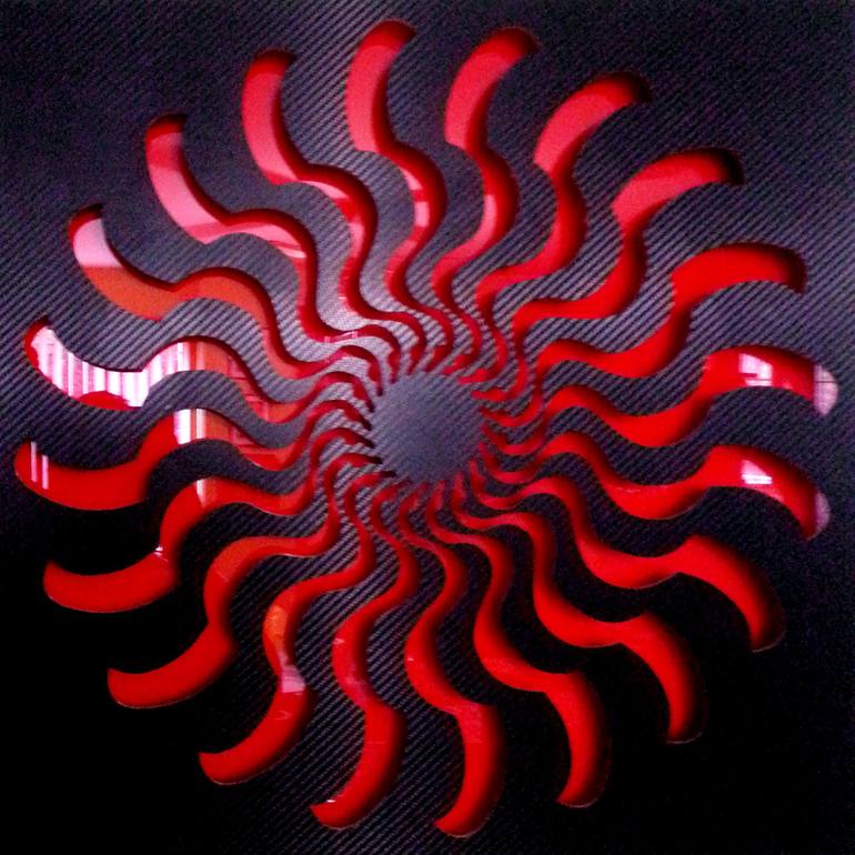 Eye II (Black / Red) - Print
