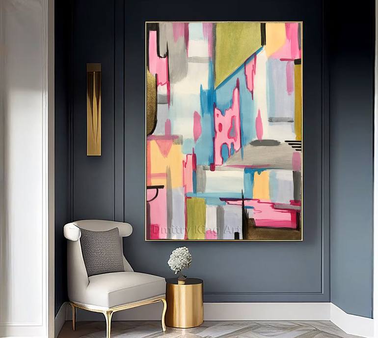 Original Contemporary Abstract Painting by Dmitry King