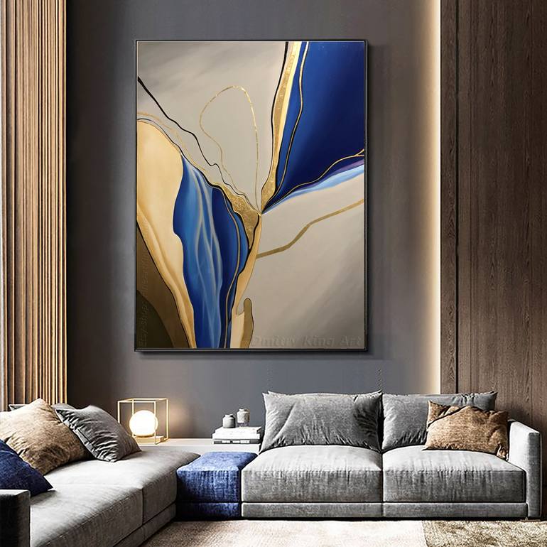 Original Art Deco Abstract Painting by Dmitry King