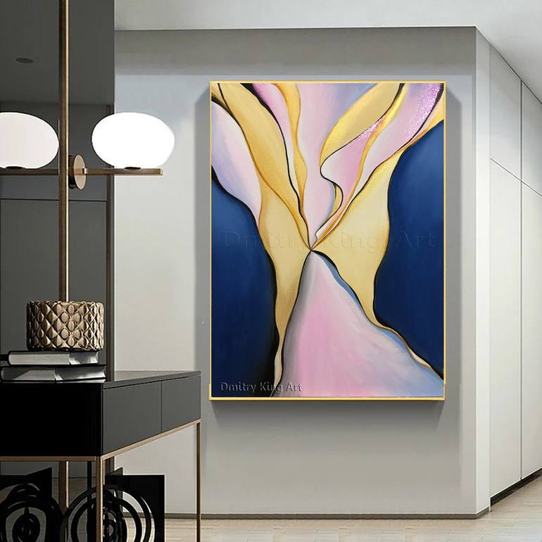 Original Art Deco Abstract Painting by Dmitry King