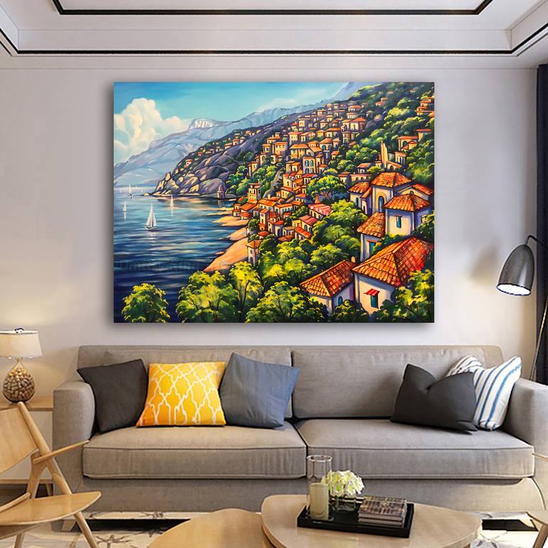 Original Contemporary Landscape Painting by Dmitry King