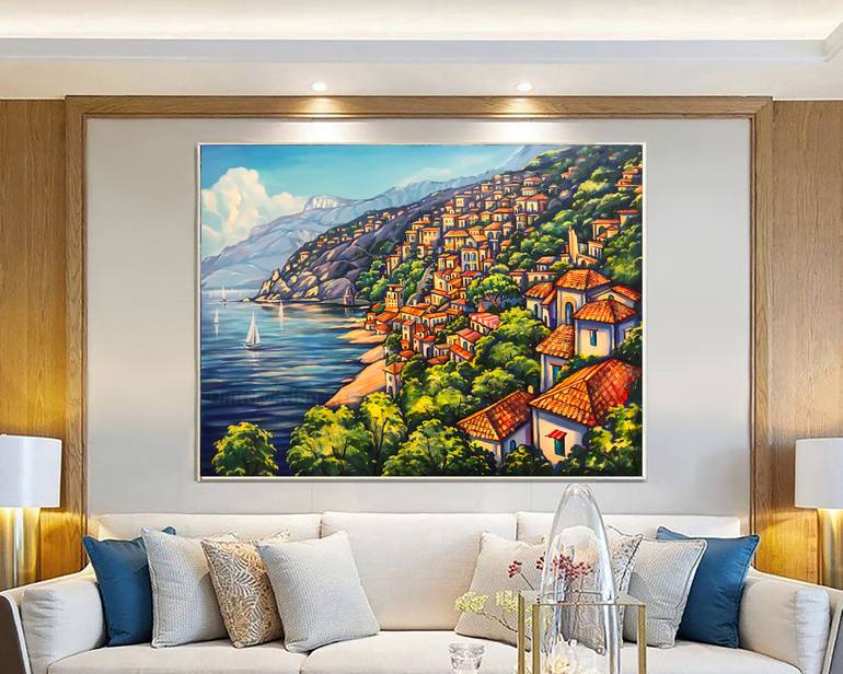 Original Contemporary Landscape Painting by Dmitry King
