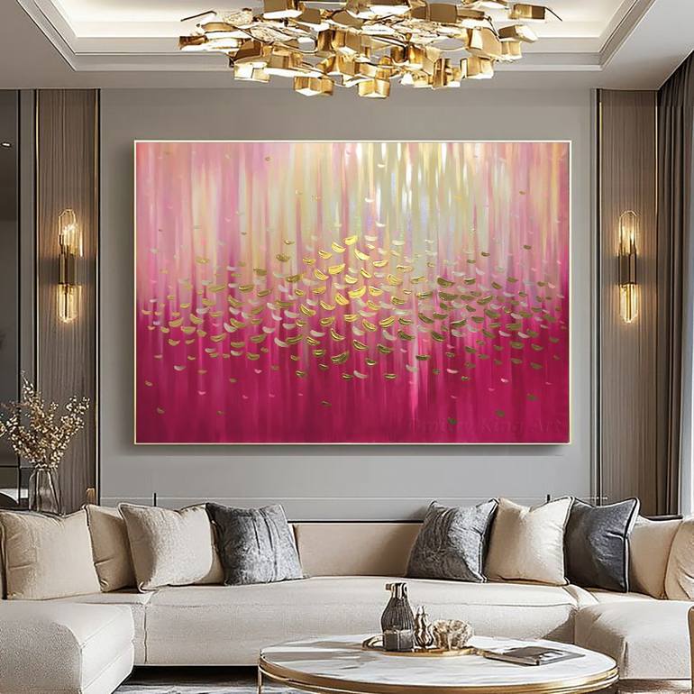 Original Abstract Expressionism Abstract Painting by Dmitry King