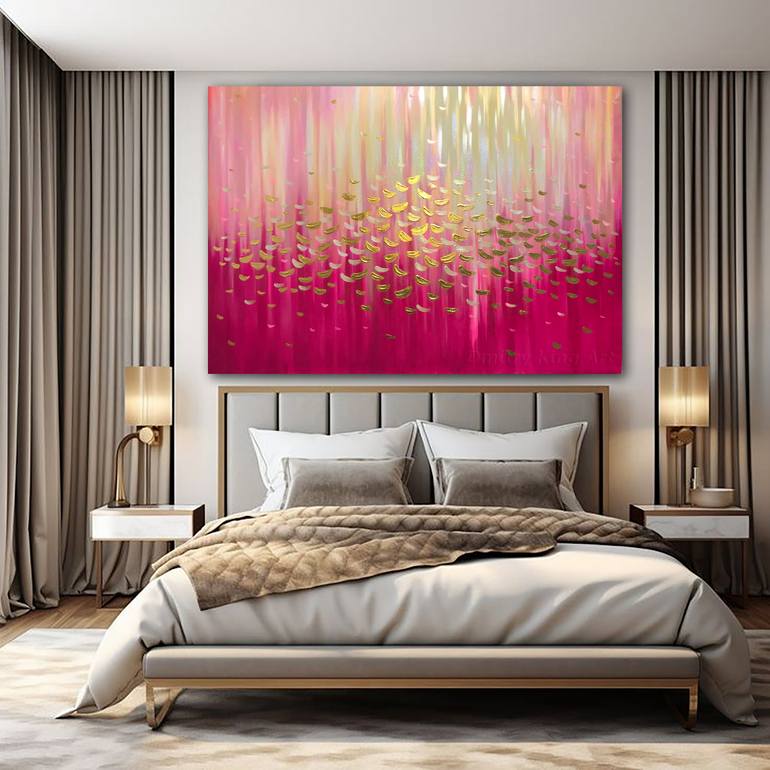 Original Abstract Expressionism Abstract Painting by Dmitry King