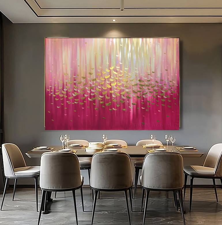 Original Abstract Expressionism Abstract Painting by Dmitry King