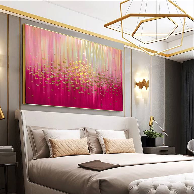 Original Abstract Expressionism Abstract Painting by Dmitry King
