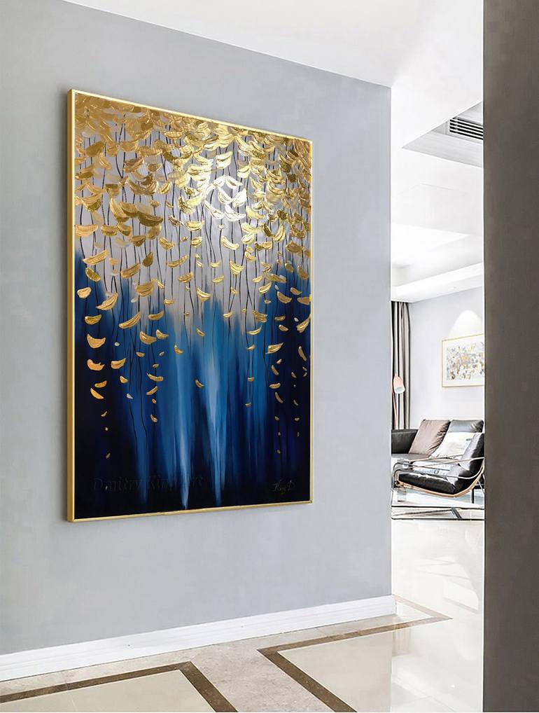 Original Abstract Expressionism Abstract Painting by Dmitry King