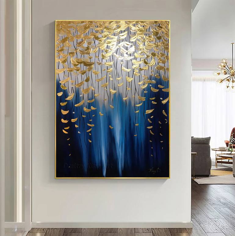 Original Abstract Expressionism Abstract Painting by Dmitry King