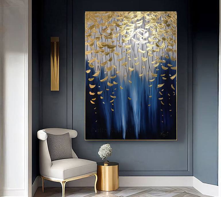 Original Abstract Expressionism Abstract Painting by Dmitry King