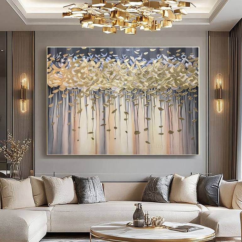 Original Conceptual Abstract Painting by Dmitry King