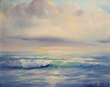 Print of Seascape Paintings by Dmitry King