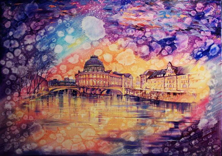 Print of Fine Art Cities Paintings by Dmitry King