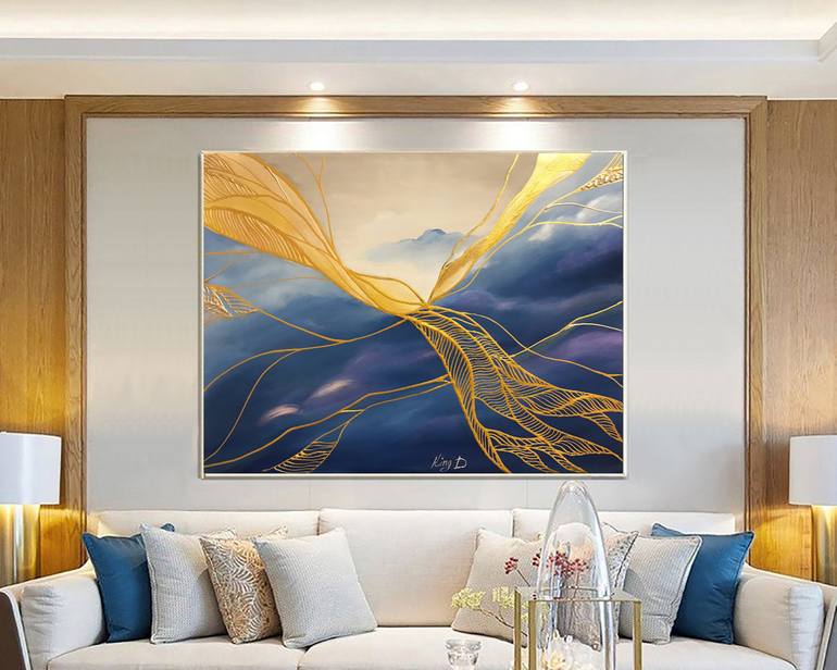 Original Modern Abstract Painting by Dmitry King