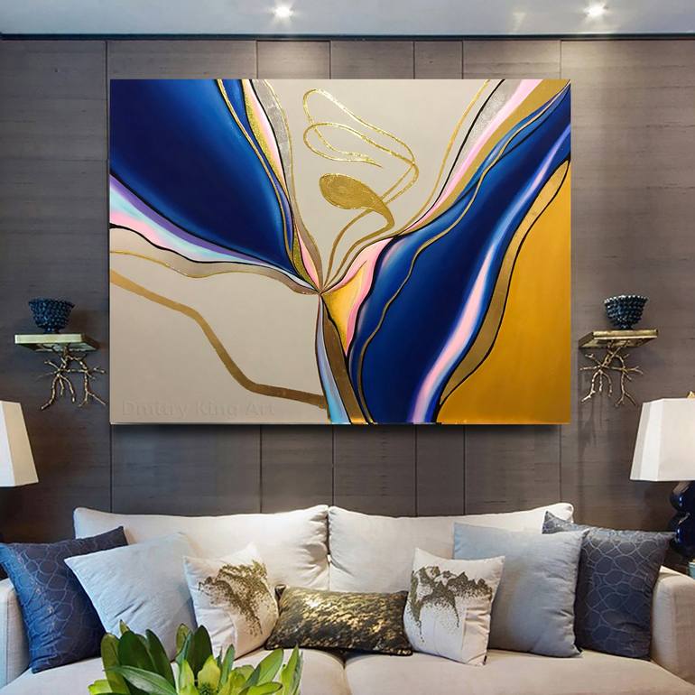 Original Abstract Painting by Dmitry King